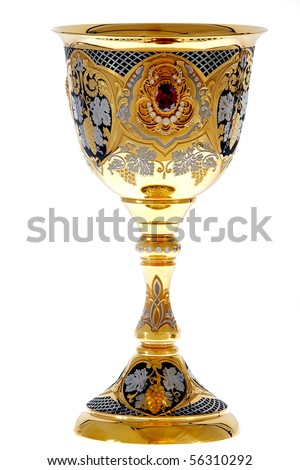 grail cup gold Royalty-Free Stock Photo #56310292