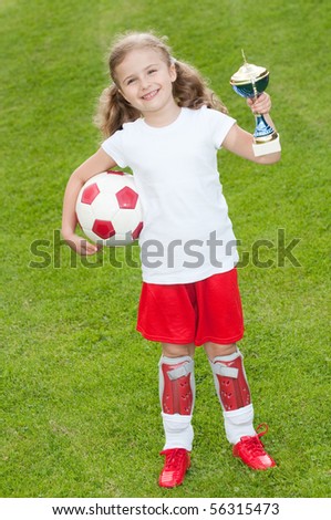 Little soccer champion