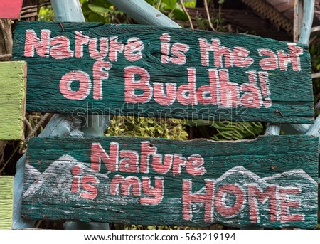 Nature is my home