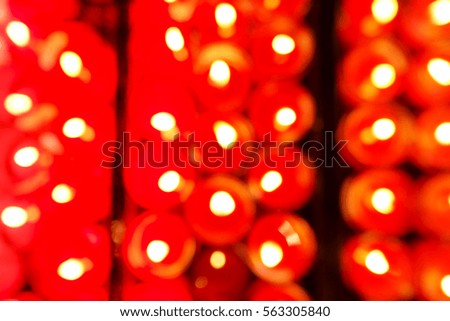 Blurred abstract background of candlelight