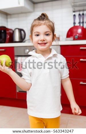 Photography of girl with apple