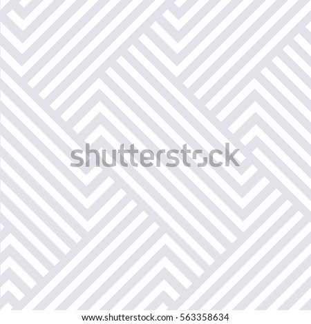 Abstract geometric pattern with stripes, lines. A seamless vector background. Gray and white texture. Royalty-Free Stock Photo #563358634