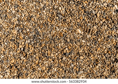 Small gravel texture background