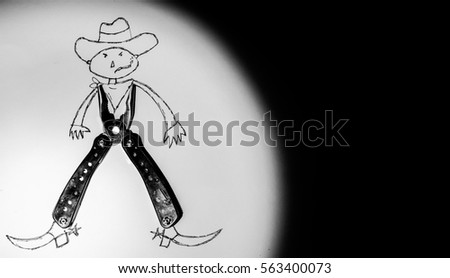 cowboy, pliers