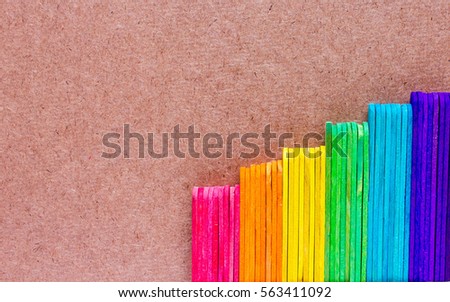 Colorful ice cream abstract background
