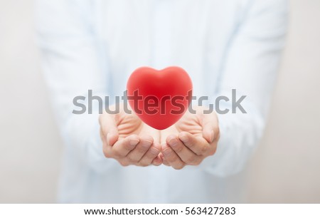 Health insurance or love concept  Royalty-Free Stock Photo #563427283