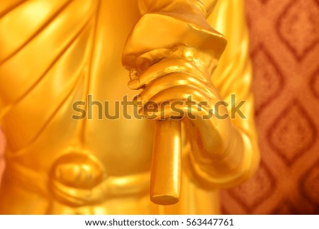 Golden Hand of Buddha