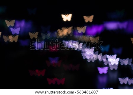 Abstract Butterfly Backgrounds bokeh