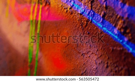 Awesome colorful paint background with high contrast
