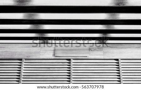 black and white wooden storefront