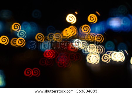 Abstract whirl bokeh backgrounds