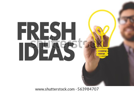 Fresh Ideas Royalty-Free Stock Photo #563984707