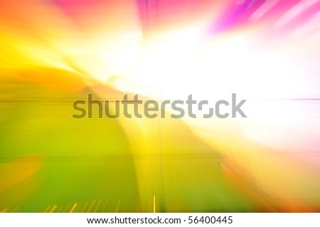 Colorful background, zooming effect