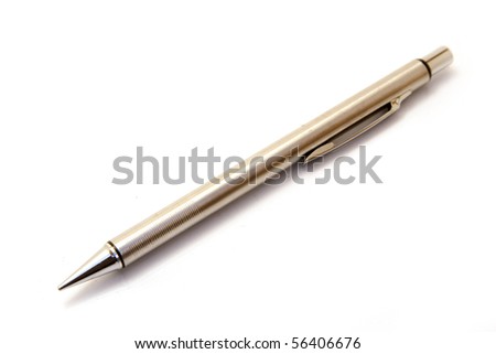 a pen isolated on white