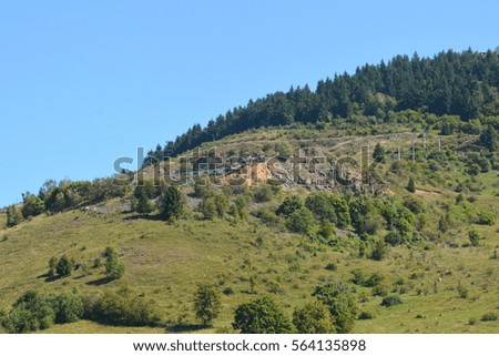 Landscape in Apuseni Mountains, Transylvania. The Apuseni Mountains is a mountain range in Transylvania, Romania