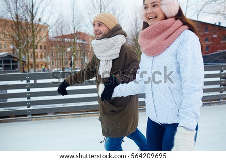 Happy skating