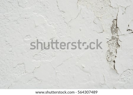 Peeling painted wall background.