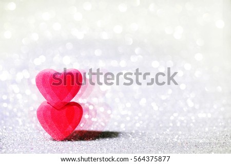 love heart valentine concepted