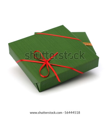 gifts isolated on white background close up