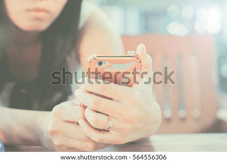 smartphone texting