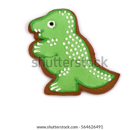 Gingerbread Dinosaur