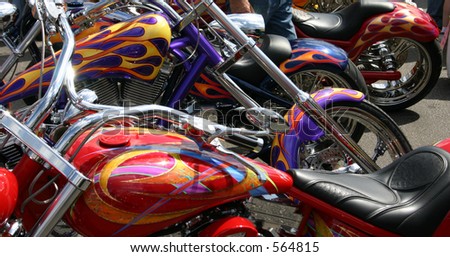 Bright Color Choppers