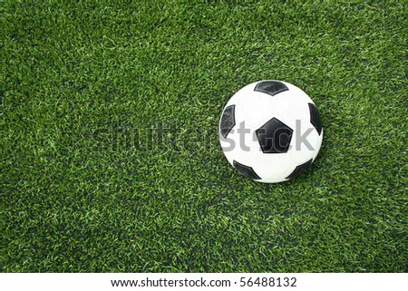 football on green grass