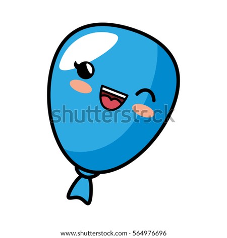 balloon air party character