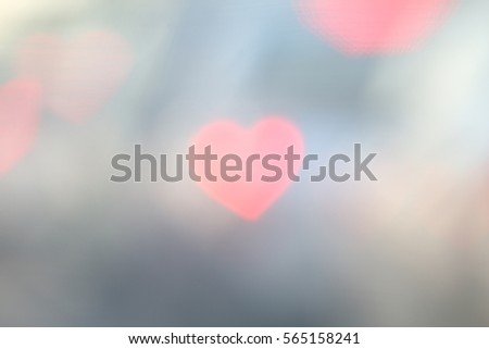 Valentine Soft heart-shaped bokeh on background Vintage soft Colorful lighting bokeh for decoration backdrop wallpaper blurred valentine, Love Pictures background, Lighting heart shaped abstract