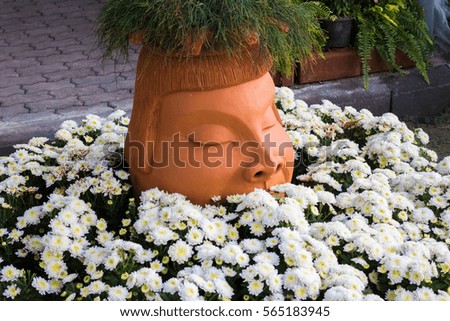 Flowerpot modern style