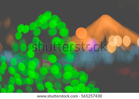 Abstract light bokeh background