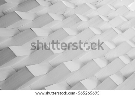 abstract of geometric building