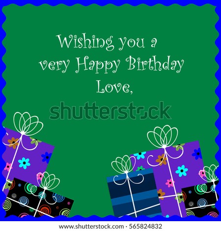 Gifts - Wishing you a very Happy Birthday