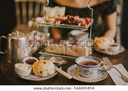 English Tea Time Royalty-Free Stock Photo #566045854