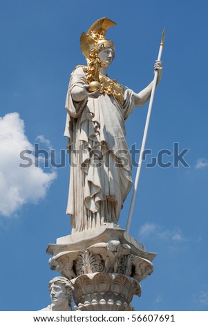 Pallas Athene in front of austrian parliament