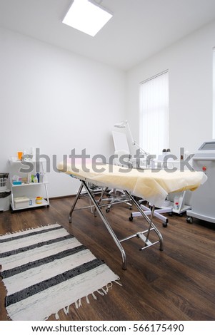 Interior of a cosmetology office 