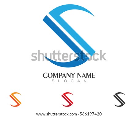 S letter logo Template