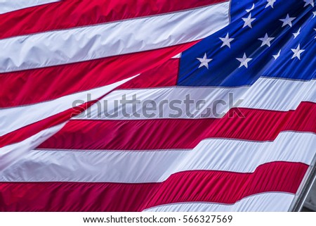 American usa flag abstract background 