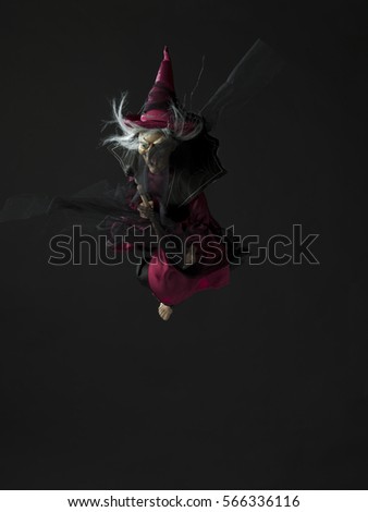 Evil witch halloween themed image