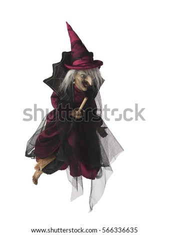 Evil witch halloween themed image 
