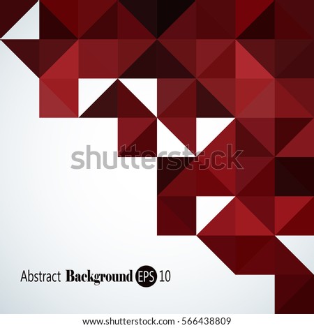 Abstract Background - Triangle and Square pattern in colors