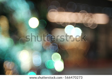 bokeh lighting blur

