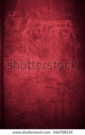 Grunge red background texture - Old Grungy red wall
