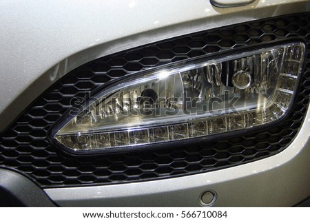 passenger car headlights

