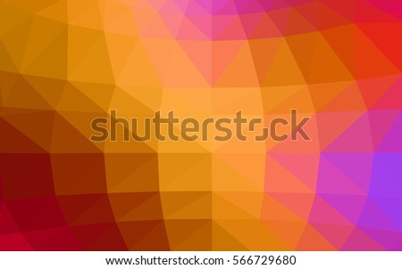 Light Multicolor vector abstract textured polygonal background. Blurry triangle design. Pattern can be used for background.