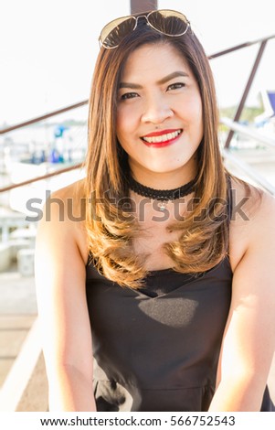 Thai woman smile