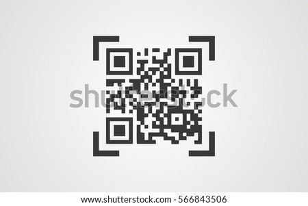qr code for smart phone Royalty-Free Stock Photo #566843506
