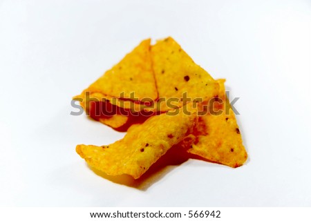 Taco Chips closeup