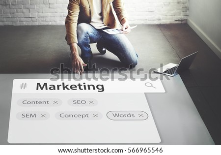 Marketing Business Digital Search Graphic Words