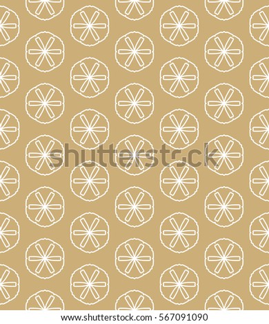 Seamless geometric line pattern, design for packaging in trendy linear style. Endless hexagonal texture for wallpaper, banners, invitations, business cards, fabric print. Graphic lace background